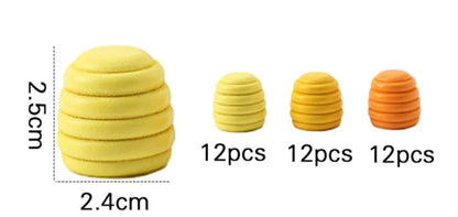 Kids Wooden Montessori Loose Parts for Open-ended Play - Nordic Waldorf-Style