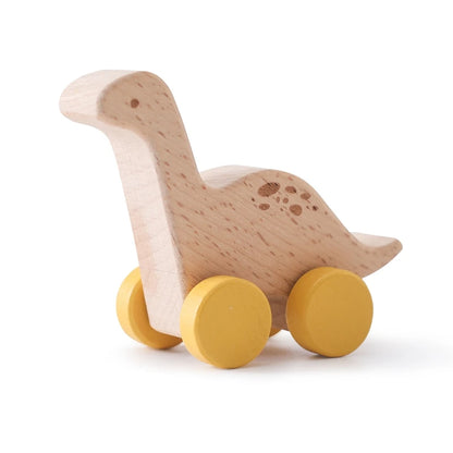 Beech Wood Teether & Montessori Educational Car Toys