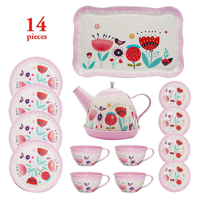 14-pieces Mini High Tea Play Sets