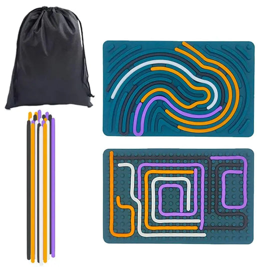 Portable Silicone Sensory Busy Board