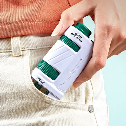 Pocket Microscope – 60x to 180x Magnification