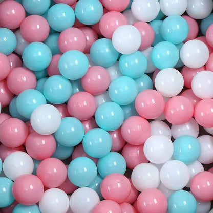 100-pcs Soft Play Balls for Kids – dia 55mm, mixed colours sets