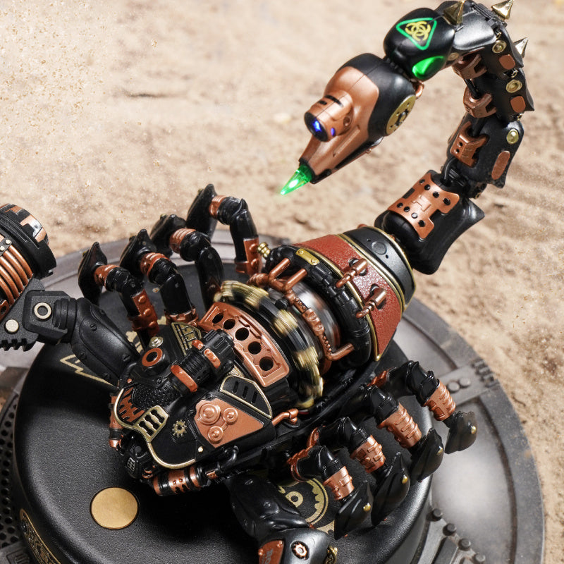 ROKR Heavy Equipment Battlefield Scorpion Building Toy