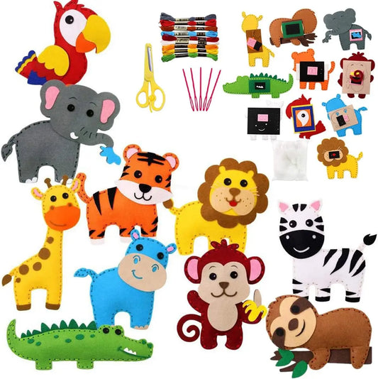 Animal and Dinosaur Sewing Kits for Kids – Make Your Own Friends!