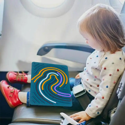 Portable Silicone Sensory Busy Board